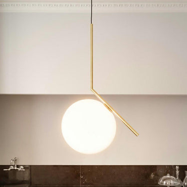 glass chandelier